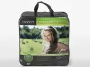 Bianca Woolly Comforts 300gsm Summer Weight Washable Wool Quilt