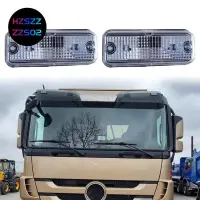 在飛比找蝦皮商城精選優惠-2 件裝 24V 卡車 LED 遮陽板燈遮陽燈卡車車頂燈適用