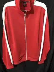 Men's SWITCH Activewear Jacket Vivid Red Zippered XL- NWT