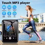 MP3 Player Touch Screen Bluetooth 5.4 Music Speaker FM Radio Voice Recording