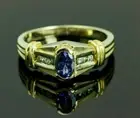 1.40Ct Round Cut Lab Created Sapphire Women Halo Ring 14K Yellow Gold Plated