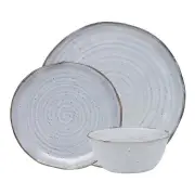 Ecology Ottawa 12 Piece Stoneware Dinner Set Orchid