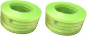 GARENDE 10Pcs Eyelash Extension Tape Eyelash Makeup Tape Lash Extension Supplies Eyelid Lifting Eyelid Lifter Strips for Party, green