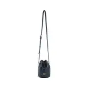 [VALENTINO] Mini Signature Drawstring Bucket Bag Black