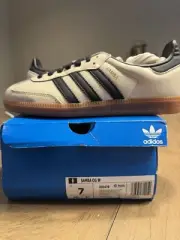 Size 7 - adidas Samba OG Cream White Sand Strata Women’s BRAND NEW ID0478