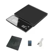 Coffee Scale with Timer Grams Espresso Scale Digital Coffee- Brew Scale LED