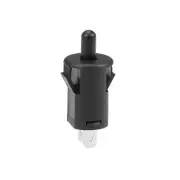 Door Light Switch PB35 Momentary Normally Closed Switch AC 250V 3A / Black