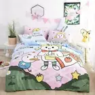 3D White Duck ZHUA2790 Bed Pillowcases Quilt Duvet Cover Set Queen King Zoe