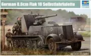 Trumpeter 1:35 German 8.8cm Flak 18 Selbstfahrlafette #1585 Shrink Wrap