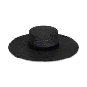 [lack of color] Mira Wide Boater - Black
