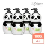 【快潔適】熊貓抗菌沐浴乳1000MLX4瓶組(PH5.5胺基酸洗淨成份)