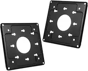 SEWACC 2pcs Pc Cold Rolled Steel Monitor Mount Bracket Sturdy Pc Clip for Wall Installation Optimize Desk Space for Home Office Gaming and More