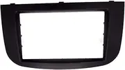 Rynplex 2DIN Car Radio Fascia Stereo Facia Frame Panel Dash Mount Kit Adapter Trim, for Mitsubishi, Colt 2007 Auto Radio Mounting Frame