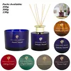 Scented Candle & Reed Diffuser Set Aromatherapy Home Fragrance 130/300/350g