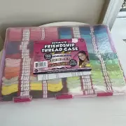 Friendship Bracelet String Kit Ultimate Friendship Thread Case 100 Piece