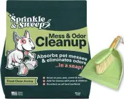 Sprinkle & Sweep Pet Accident Cleanup for all Hard Surface - Non Toxic Quick...