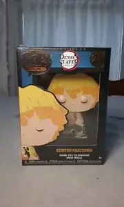 Funko Demon Slayer Zenitsu Agatsuma Large Enamel Pop! Pin #25 New Sealed