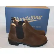 Blundstone Women's 1970 Chelsea Leather Ankle Boots Antique Brown Sz 7 NEW