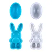 Easter Silicone Molds Easter Egg Mold Bunny Rabbit Easter Chocolate Molds