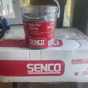 Senco 6 1-1/4" Collated Drywall To Wood Screws Philips Bugle-Head Deck 6000 Pack