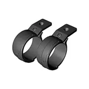 LED Light Bar Mount Brackets Roof Roll Cage Bar Clamp Off-Road 2 pcs (for: Jeep)