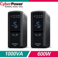 在飛比找PChome24h購物優惠-《兩入》CyberPower CP1000PFCLCDA 1