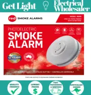 Red Smoke Alarms R240 | Photoelectric Smoke Alarm 240v/9v | Interconnectable