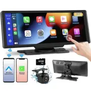 9.3 Inch Wireless Apple CarPlay Android Auto Touchscreen Car Stereo w/ 4K Das...