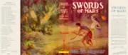 Burroughs, Edgar Rice SWORDS OF MARS facsimile dust jacket 1st Grosset Edition