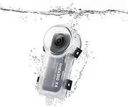 Insta360 Invisible Dive Case for Underwater 360° Videos, White, Water Resistant to 50m