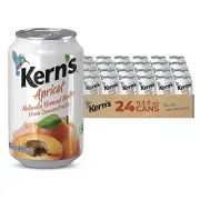 Kern's Apricot Nectar 11.3 Fl oz (24-Pack)