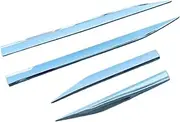 Car Side Door Body Strip Molding Protection Decoration Cover Trim Compatible for Mitsubishi Outlander 2023 ABS Chrome Accessories Exterior