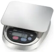 A&D HL-3000LWP Washdown Stainless Steel Compact Portion Control Scale 3000gx1 g