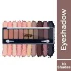Nykaa Eyes On Me! 10-in-1 Eyeshadow Palette - Smokey at 8!