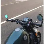 CB1100圓形後照鏡 適用於 HONDA CB1100改裝黑色後照鏡 CB1100  CB1100RS照後鏡下CB11