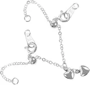 [Holibanna] 2pcs Jewelry Extender: Lobster Clasp Bracelet Chain Necklace Extenders for Women Bracelets and Necklaces Choker Extension
