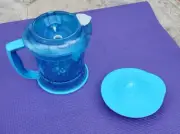 Ninja Master Prep Professional QB1000/07 Blender Part Blue Pitcher Bowl & 2 lids