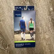 Sigvaris Group Athletic Recovery Socks ~ SMALL ~ BLACK ~ 15-20 MMHG ~ NEW