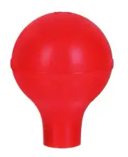 Rubber Bulb 100ml - Pear Shaped - Rubber - For Pipettes - Eisco Labs