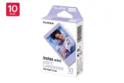 Fujifilm Instax Pal Camera, Printers & Film - Instax Mini Soft Lavender Film (10