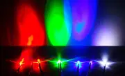8mm LED Green Light 55cm Pre Wired Light Emitting Diode 9V to 12V 20 Pack