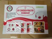 Chicken Feeder Poultry Feeder DIY Port Gravity Feed Kit #440
