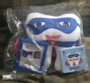 Tickle & Main Dear Tooth Fairy Superhero Kit Tooth Pillow & Tooth Pouch & Book