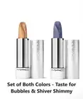 Mac Cosmetics Fizzy Feels Lip Balm Taste for Bubbles & Shiver Shimmy Set