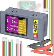 Oimzzr TS457 Entry-Level Voltage Internal Resistance Tester AC 4-Wire Kelvin Method Professional Voltage Meter Internal Resistance Test Device