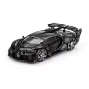 Mini GT 1:64 Diecast Model Car Bugatti Vision Gran Turismo Black