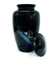 Aluminum Cremation Urn 10" TITANIC SHIP art Cremation Urns for Adults Urn for A