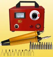 New 60W Multifunction Machine Gourd Wood Pyrography Crafts Tool 110V/220V