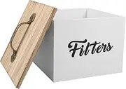 Levemolo Box Coffee Storage Box Clear Mini Storage Containers Office Storage Bins Storage and Organization Aesthetic Storage Bins So Useful Clear Stackable Storage Bins Kitchen Storage