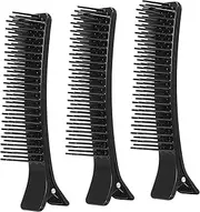 Beaupretty 3Pcs Hair Styling Clips Durable Hairdressing Positioning Clamps Non Damaging Hair Salon Partition Tools for Professional Use Home DIY Styling